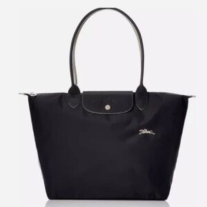 Longchamp Bag Medium Le Pliage Club Edition Black